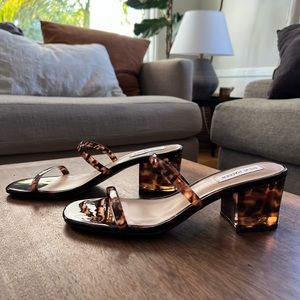 Brand new Steve Madden tortoise heels